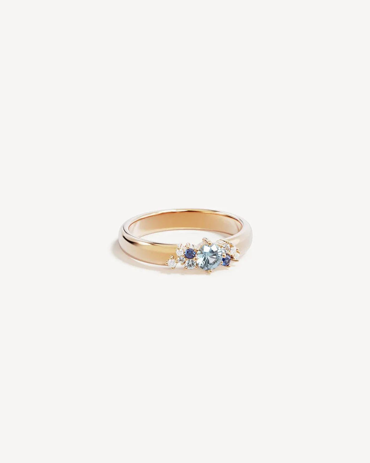 By Charlotte I Breathe I Become Ring Vermeil Gold