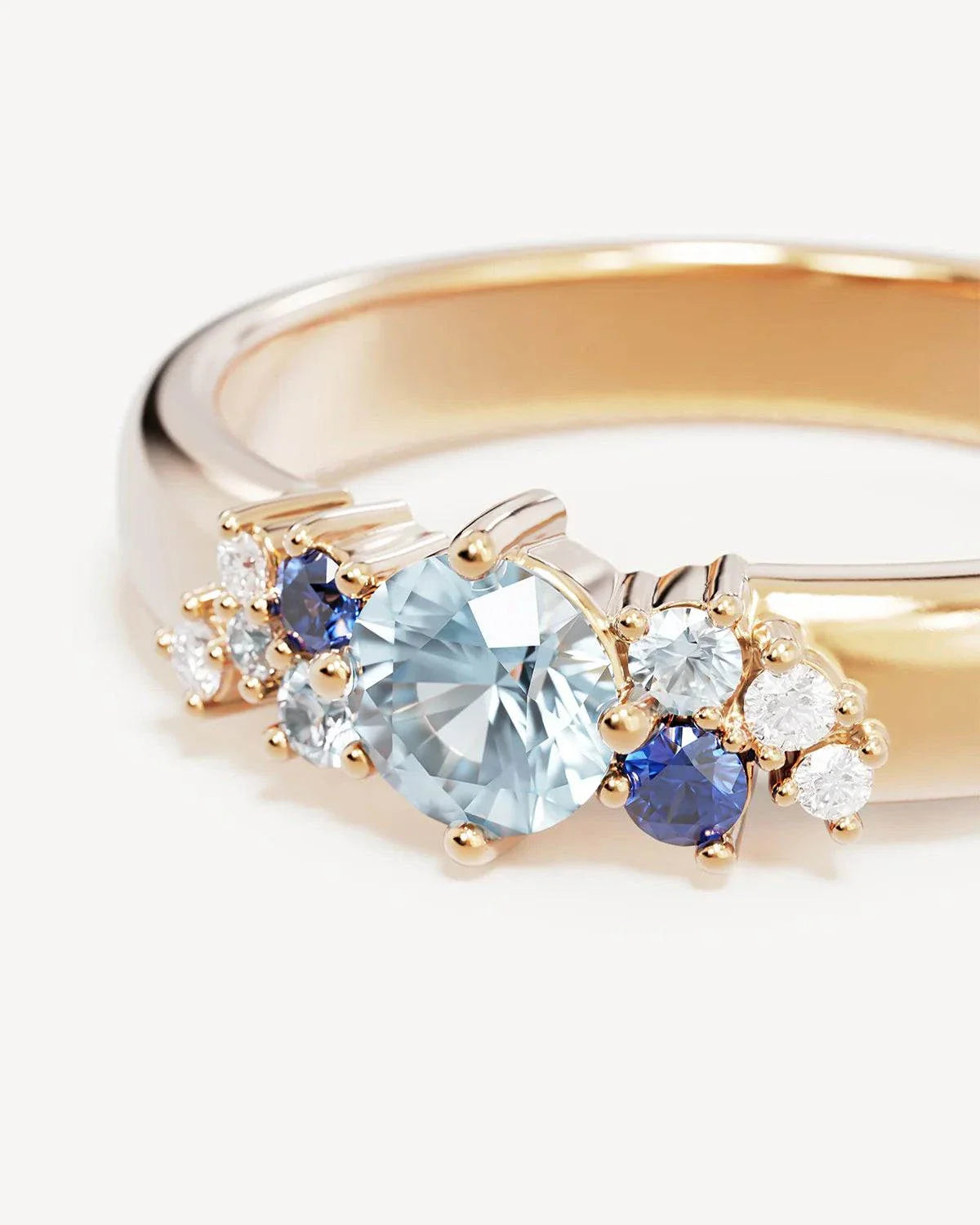 By Charlotte I Breathe I Become Ring Vermeil Gold