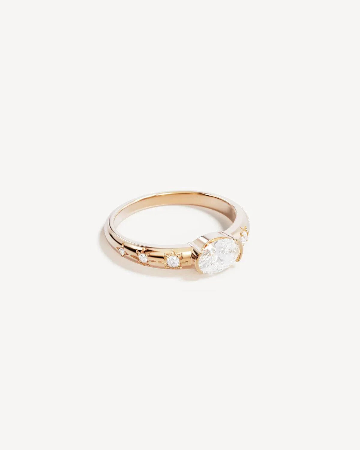 By Charlotte Celestial Skies Ring 18k Gold Vermeil