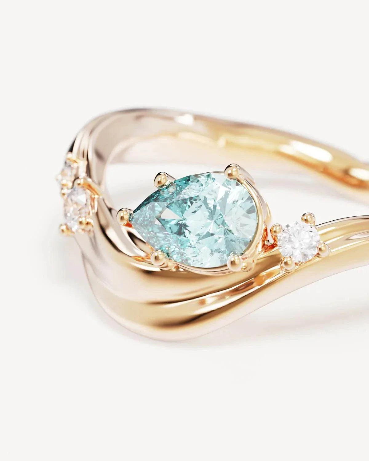 By Charlotte Dive Deeper Ring 18k Gold Vermeil