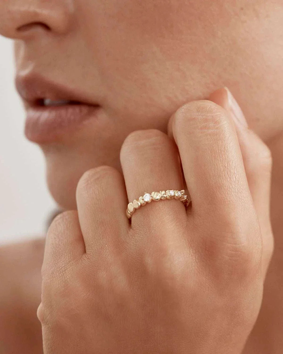 By Charlotte Endless Summer Ring 18k Gold Vermeil
