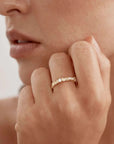 By Charlotte Endless Summer Ring 18k Gold Vermeil