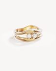 By Charlotte Celestial Path Ring Gold