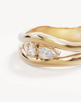 By Charlotte Celestial Path Ring Gold
