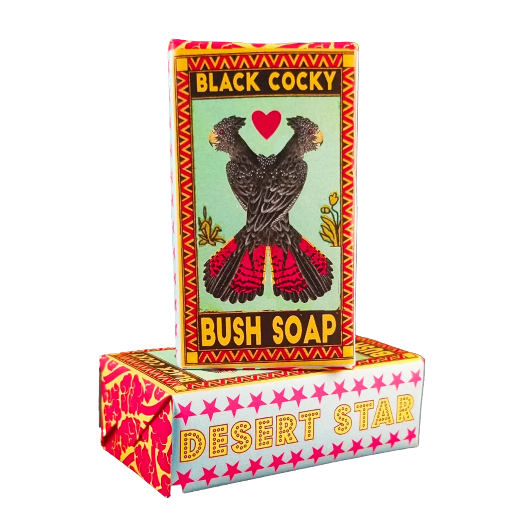 Desert Star Red Tailed Black Cockatoo Soap