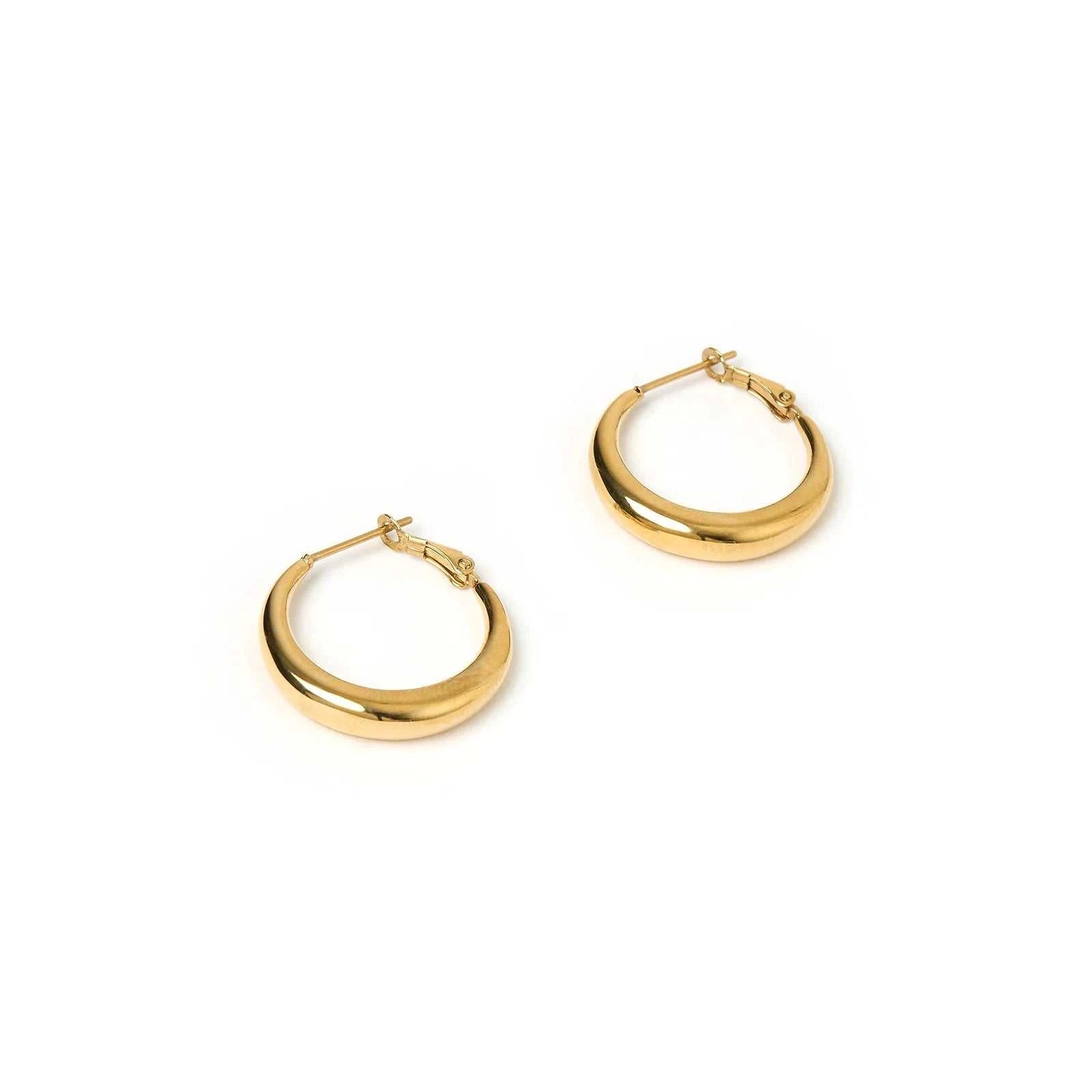 Arms of Eve Riley Earrings Hoop Gold
