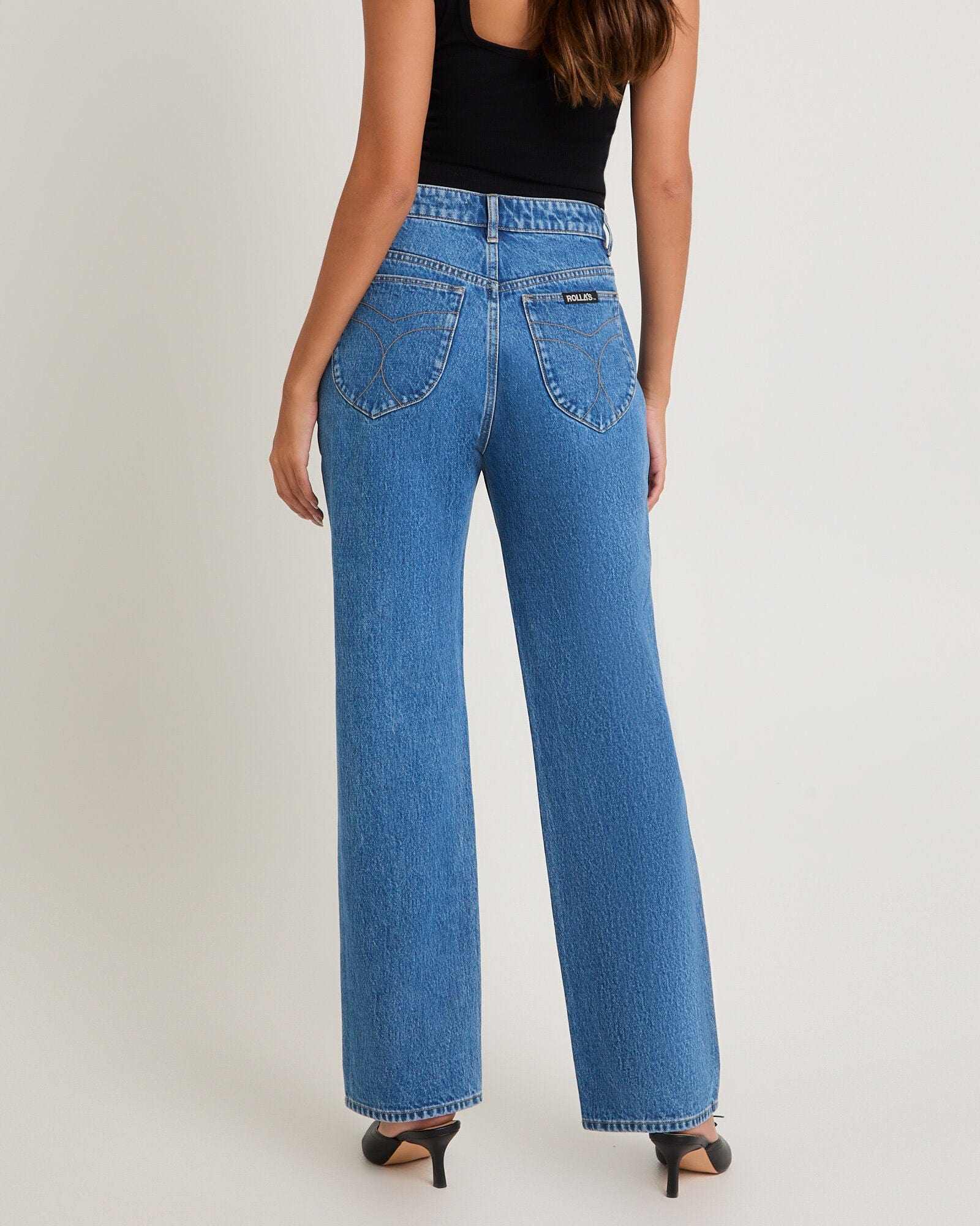 Rollas 90s Relaxed River Mid Vintage Blue