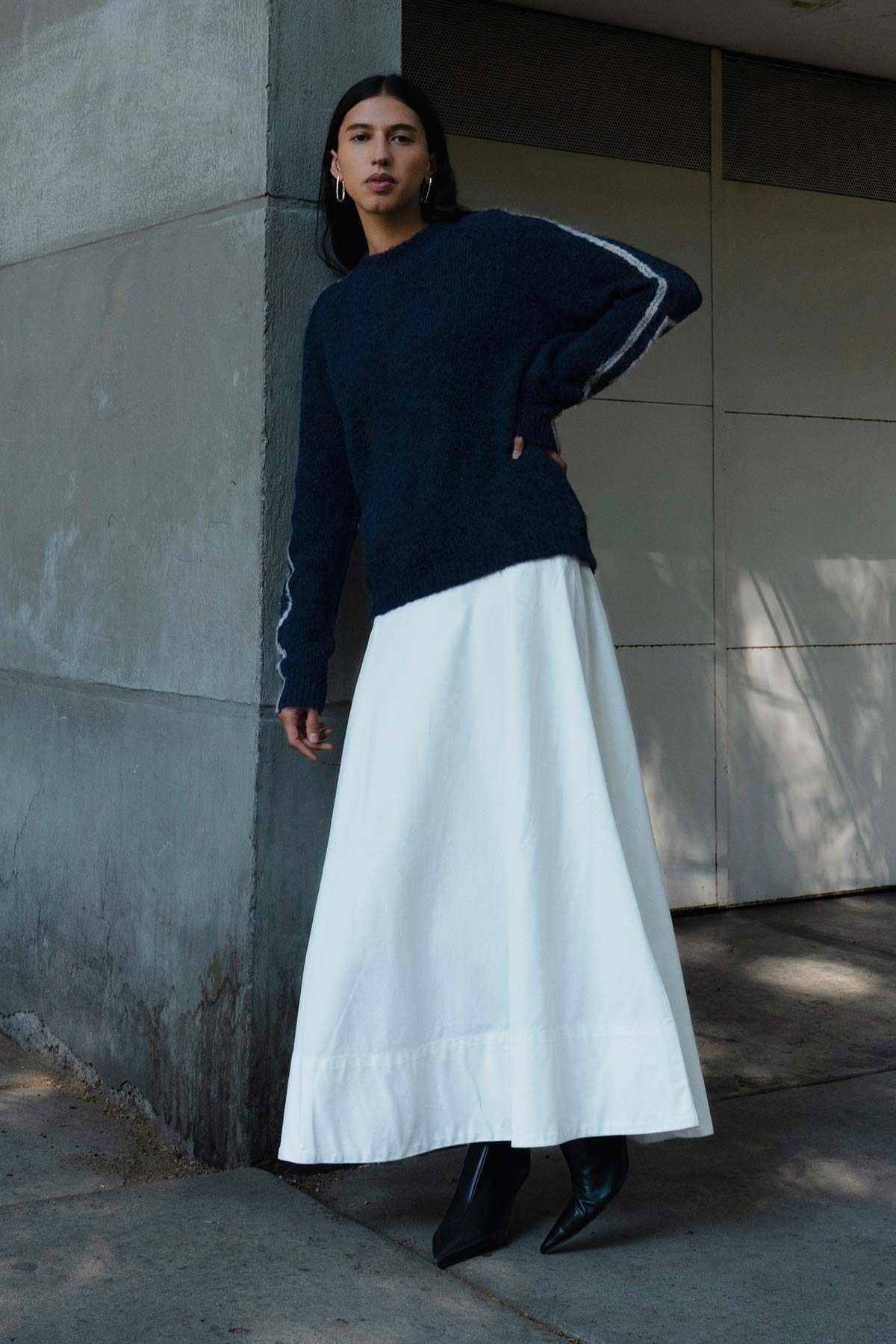 Rowie Lana Knit Jumper Midnight