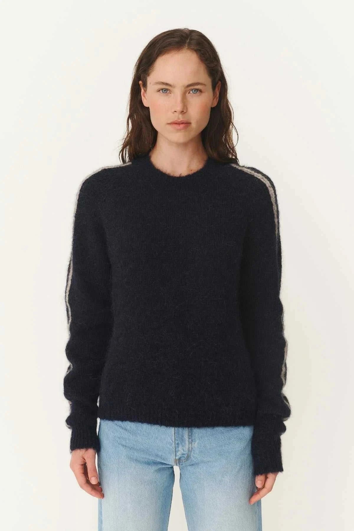 Rowie Lana Knit Jumper Midnight