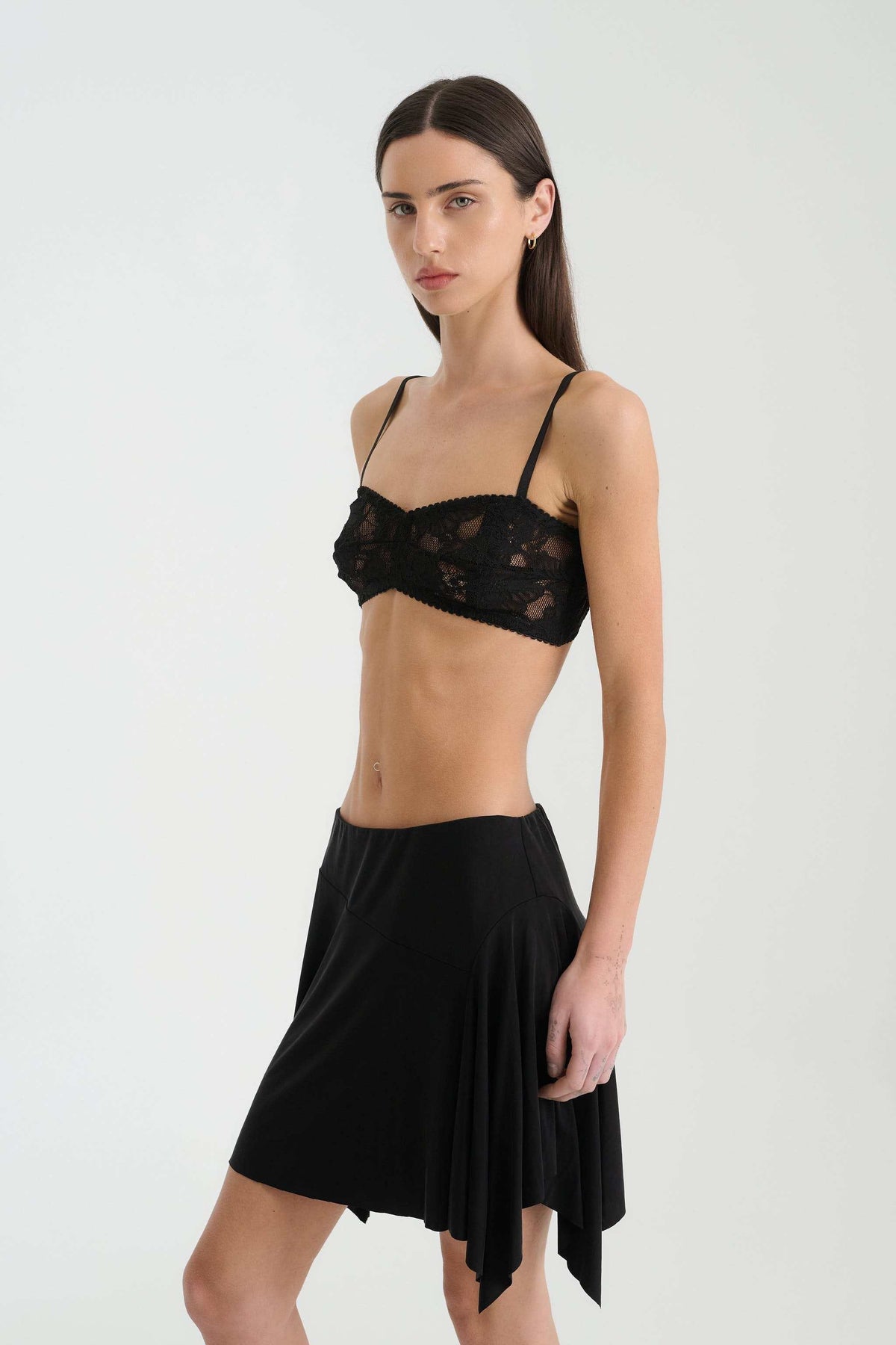 Rowie Bambi Lace Bralette Noir