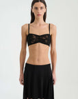 Rowie Bambi Lace Bralette Noir
