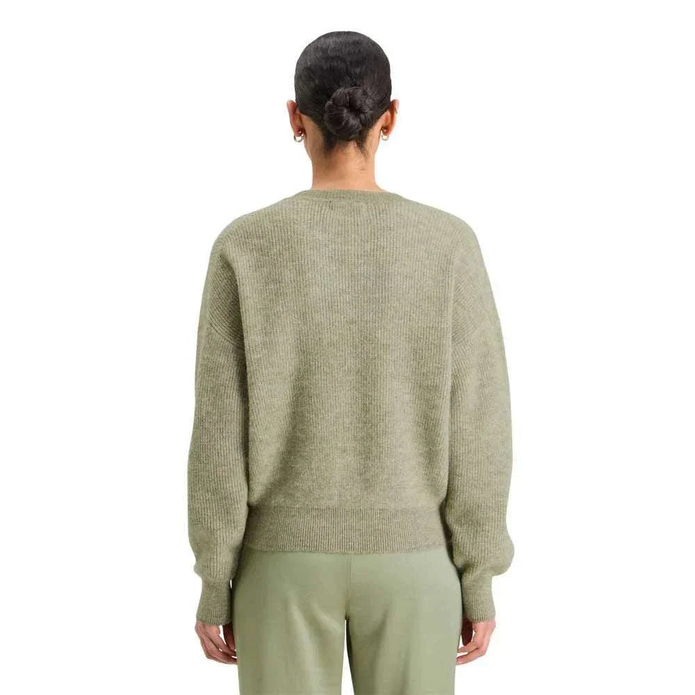 Scotch and Soda Fuzzy Crew Neck Pullover Washed Sage