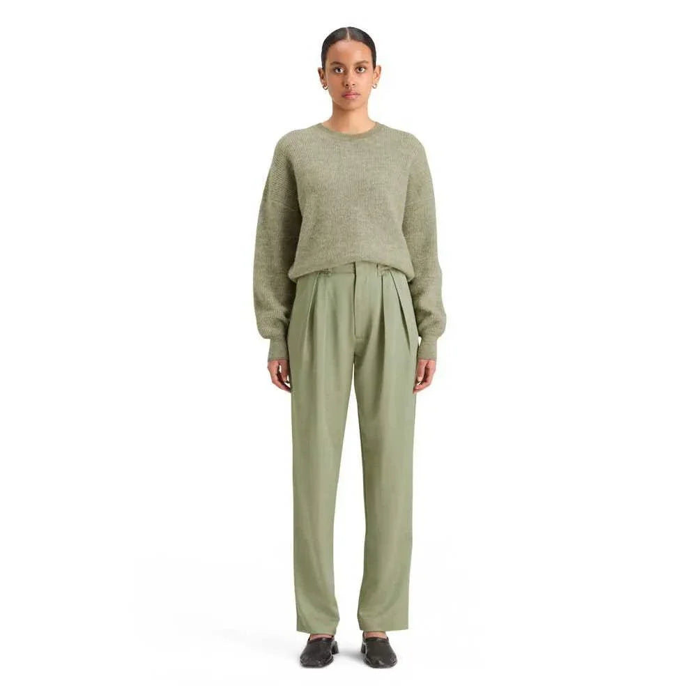 Scotch and Soda Fuzzy Crew Neck Pullover Washed Sage