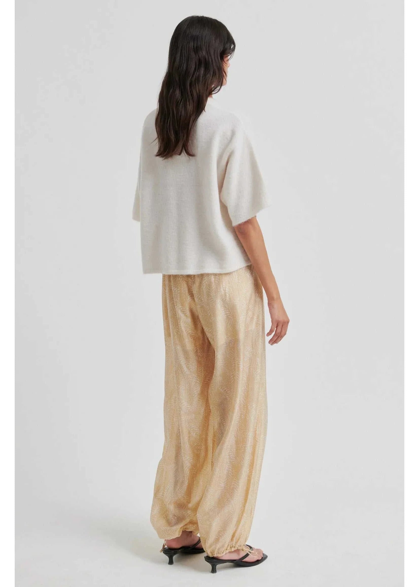 Second Female Gabby Knit O Neck Soft Beige
