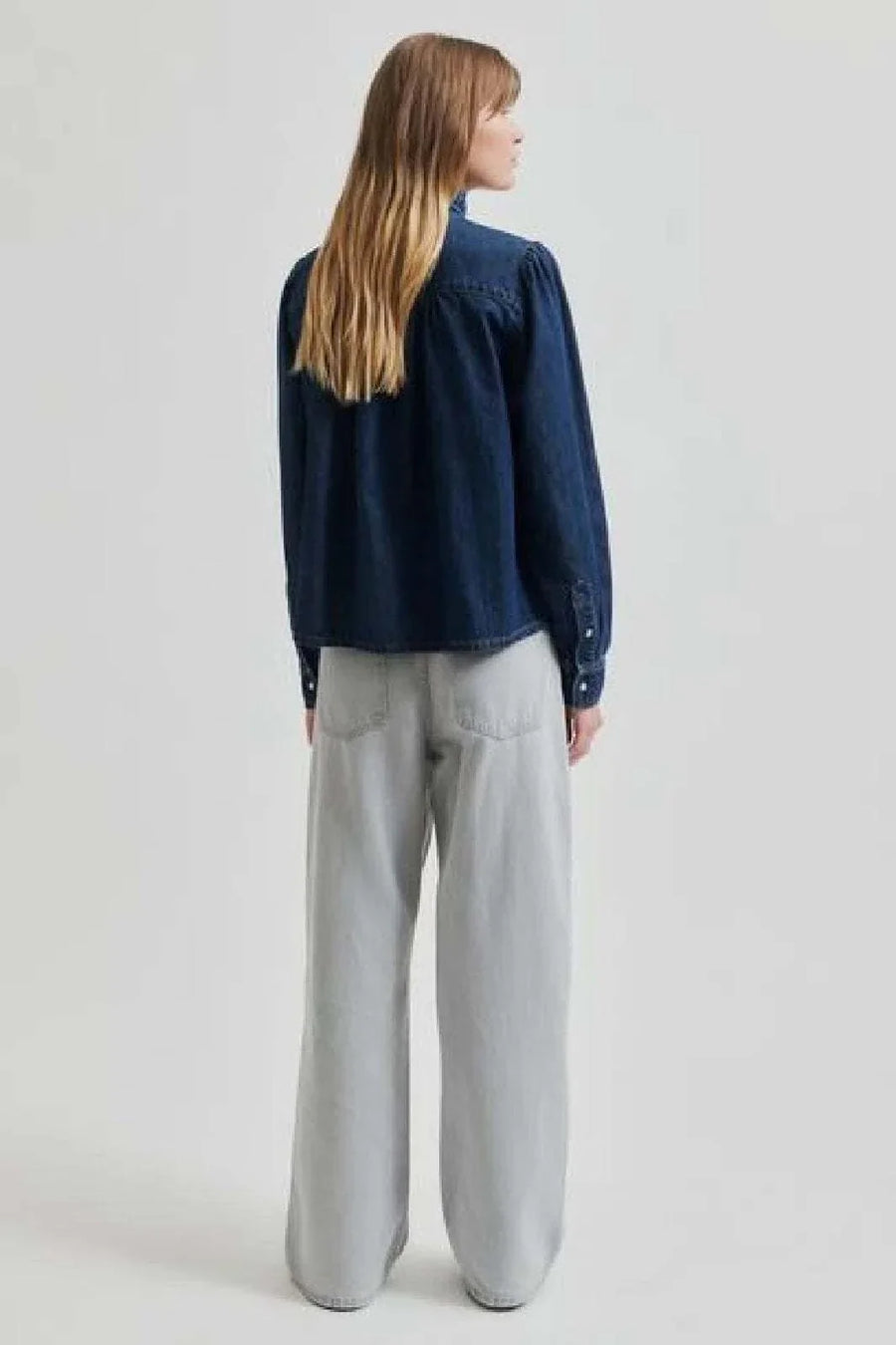 Second Female Mina Denim Shirt Blue