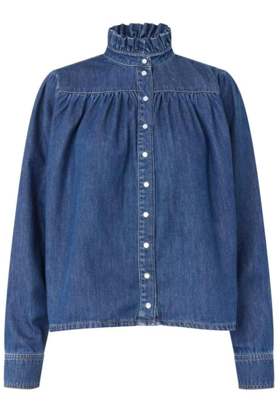 Second Female Mina Denim Shirt Blue