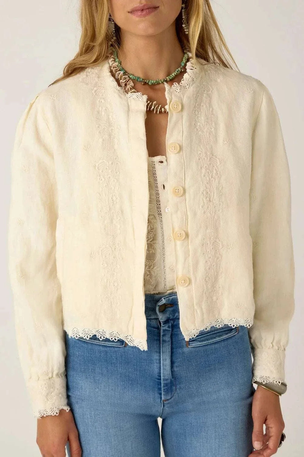 Maison Hotel Otelo Jacket Linen Solstice