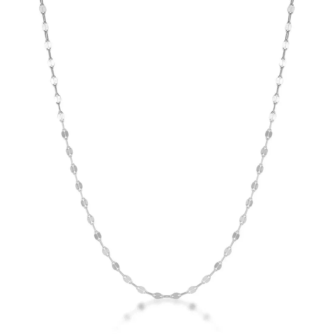 De Sur Drapped Necklace Silver
