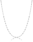De Sur Drapped Necklace Silver