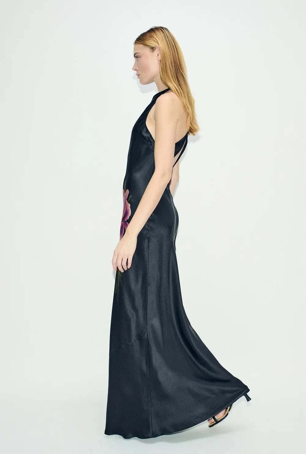 Silk Laundry High Low Dress Iris