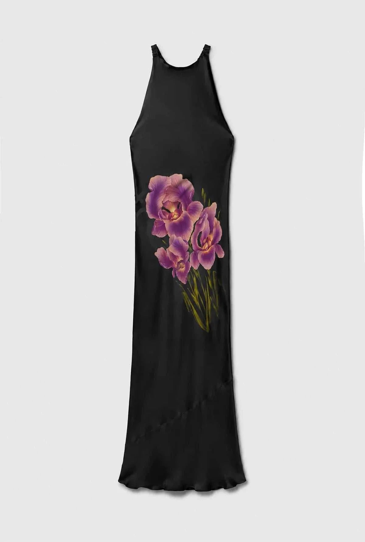 Silk Laundry High Low Dress Iris