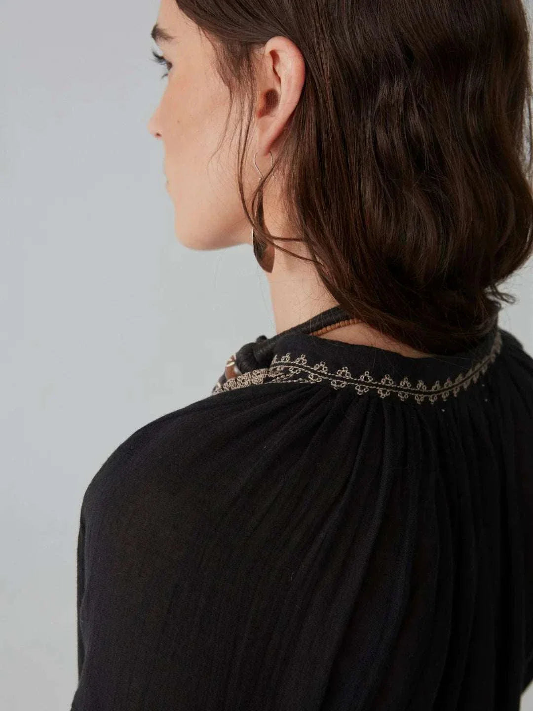 Maison Hotel Tina Blouse Madurai Charcoal