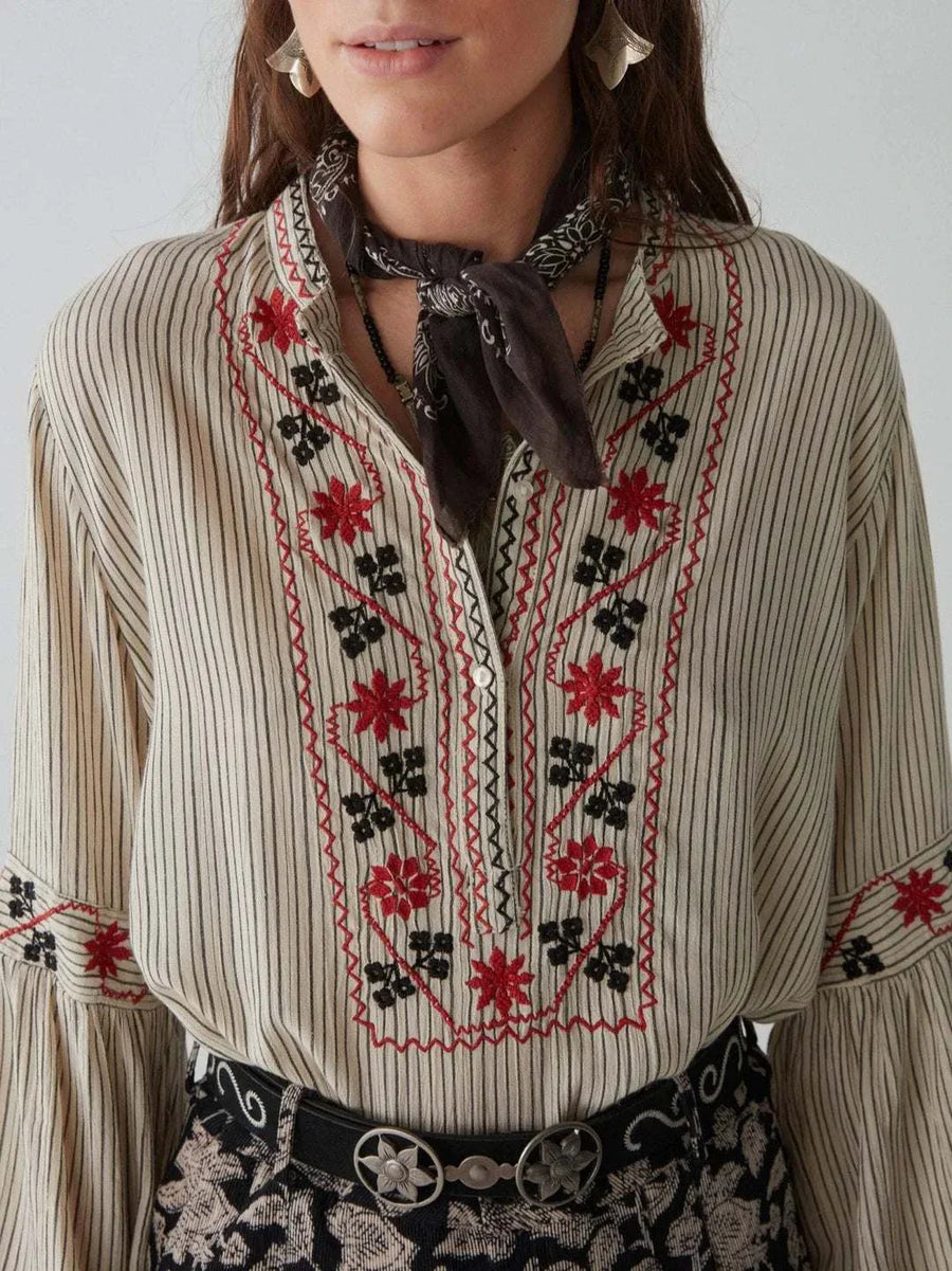 Maison Hotel Tina Blouse Stripe