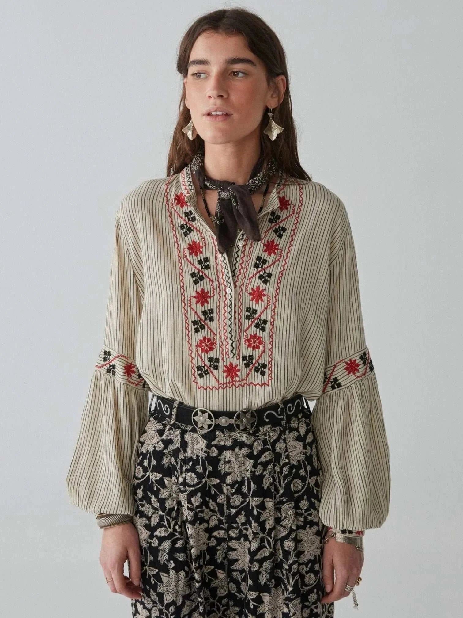 Maison Hotel Tina Blouse Stripe