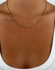 De Sur Twist Snake Necklace