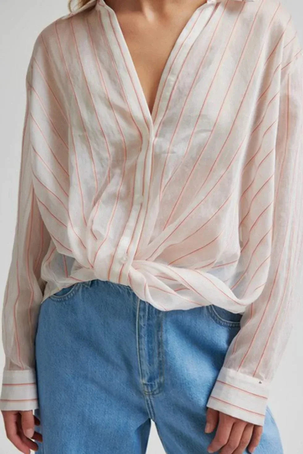 Second Female Chevy Twist Shirt Creampuff