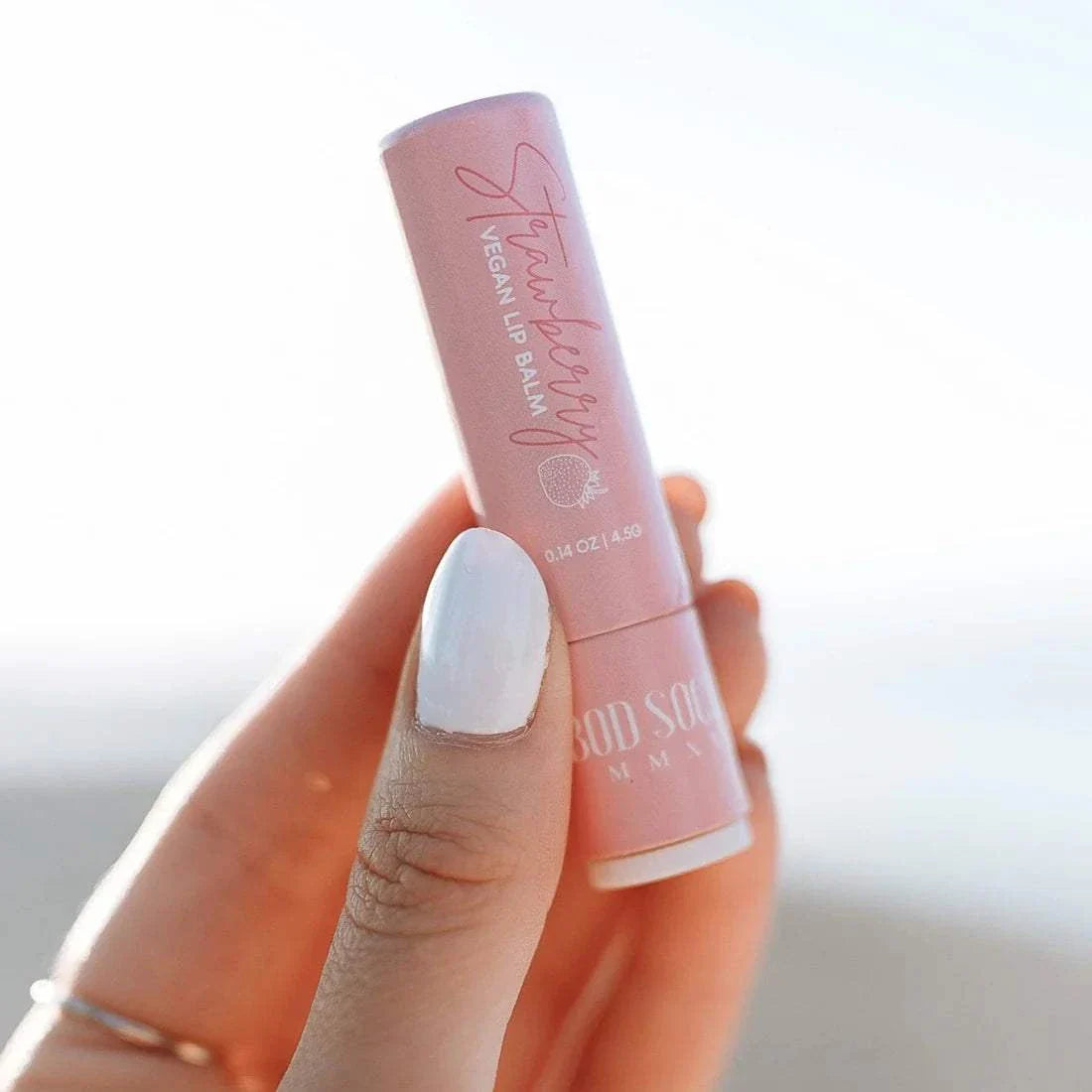 The Bod Society Strawberry Lip Balm