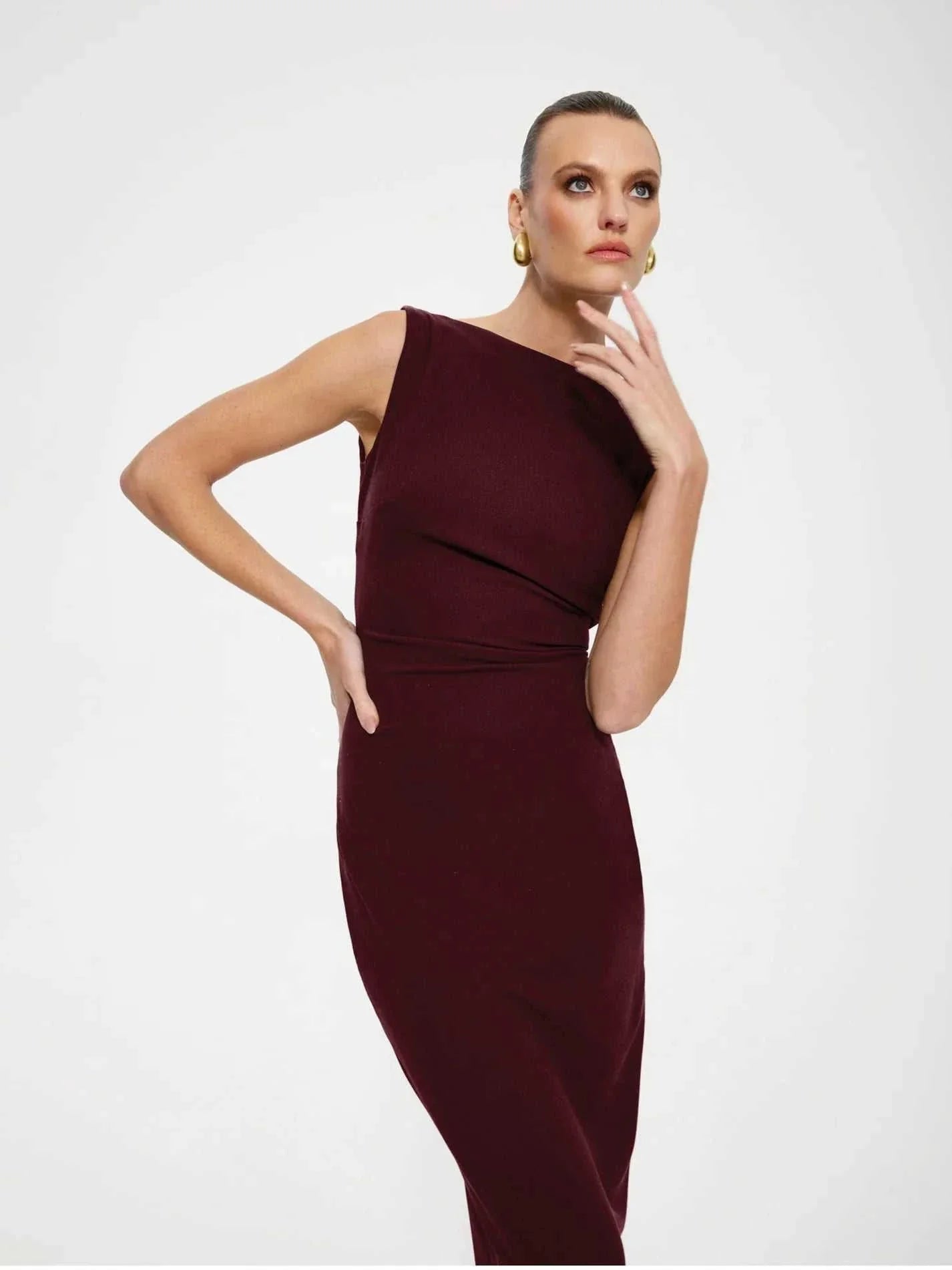 Effie Kats Verona Gown Wine