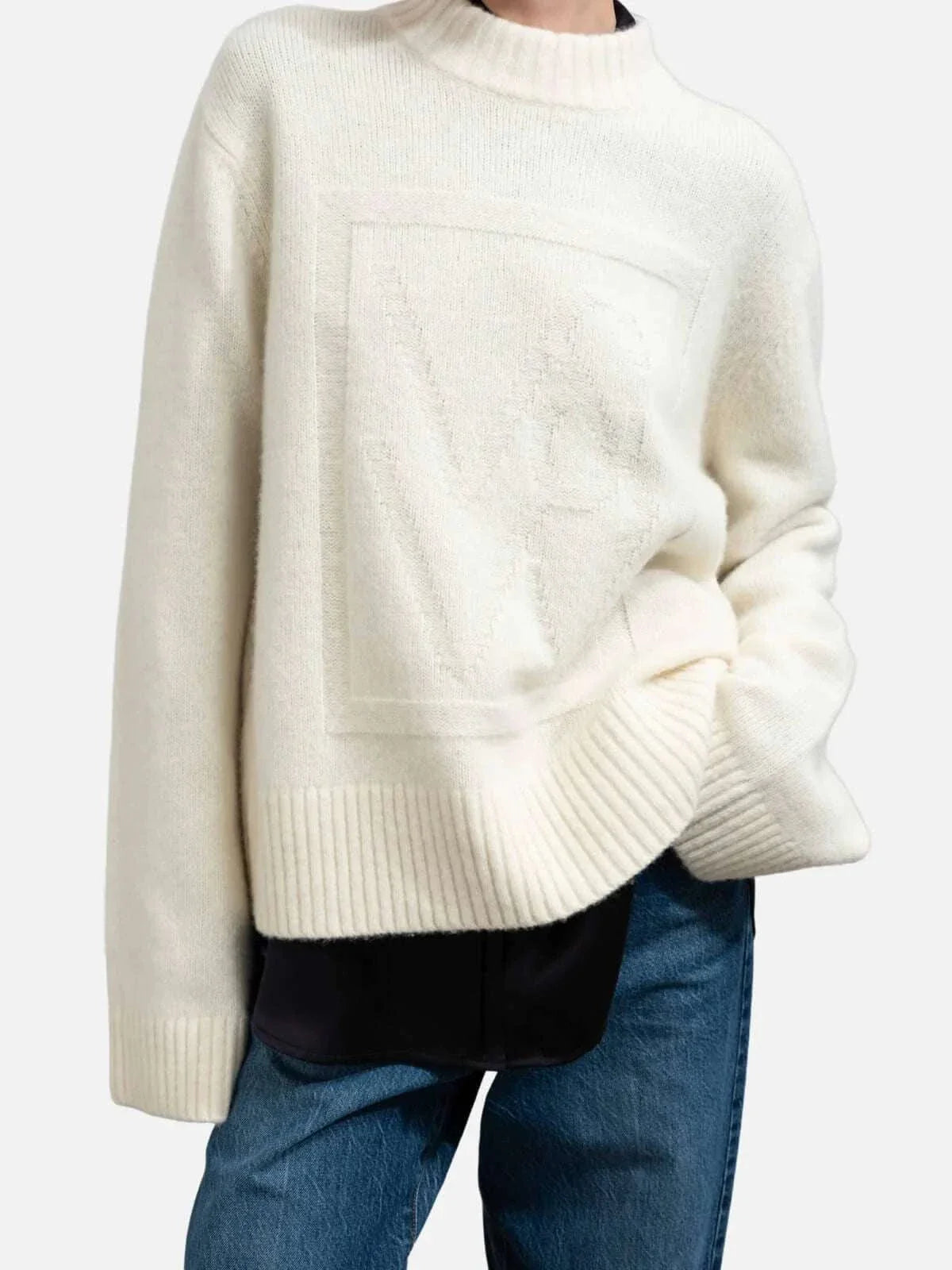 Viktoria and Woods Hellenic Knit Ivory