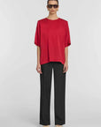 Viktoria and Woods Elysian Tee Sunset Red 