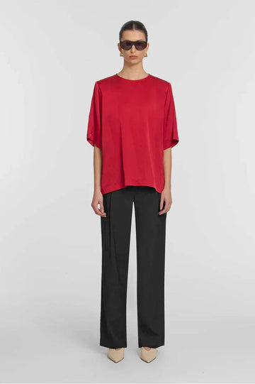 Viktoria and Woods Elysian Tee Sunset Red 