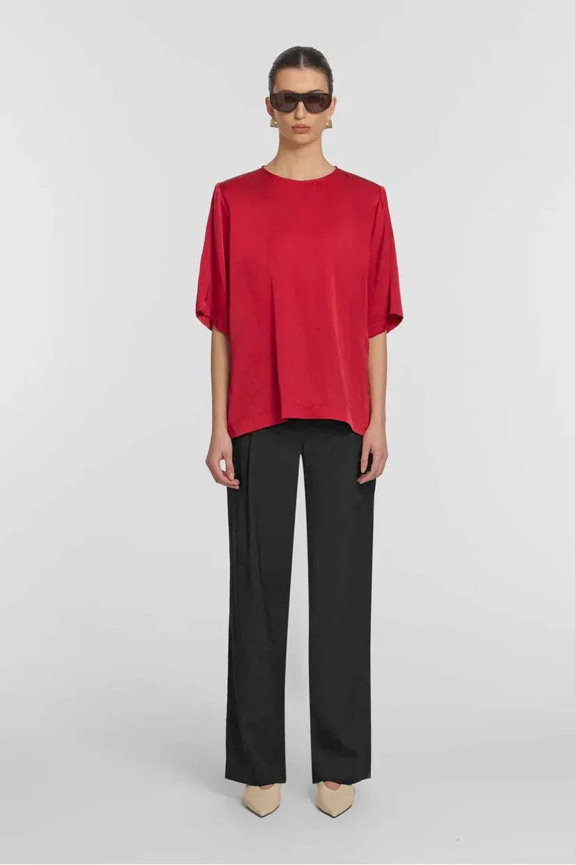 Viktoria and Woods Elysian Tee Sunset Red 