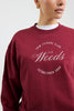 Viktoria and Woods Club Woods Sweater Deep Red