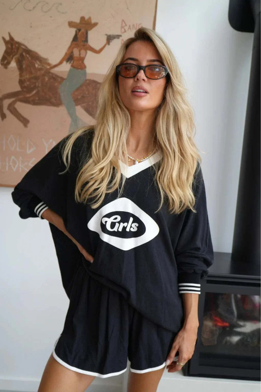 Luna Lane The GRLS Long Sleeve Black