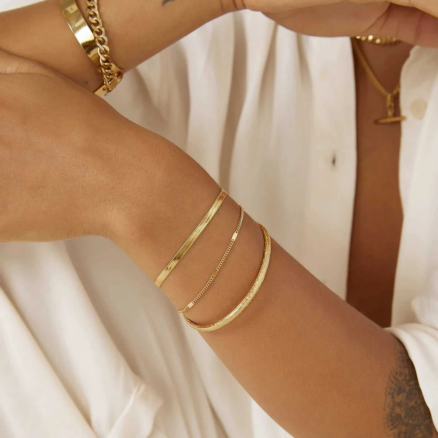 Arms of Eve Willa Chain Bracelet Gold