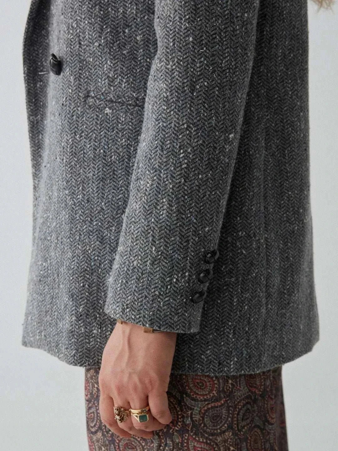 Maison Hotel Wilson Blazer Grey Garden