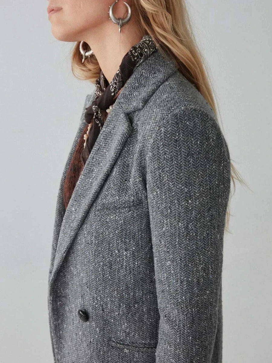 Maison Hotel Wilson Blazer Grey Garden