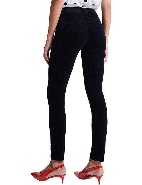 Prima Cigarette Leg Sateen Super Black