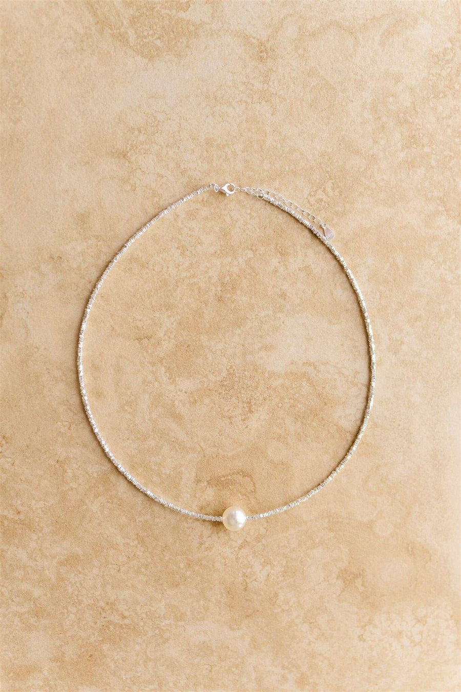Indigo and Wolfe Aloha Necklace Silver