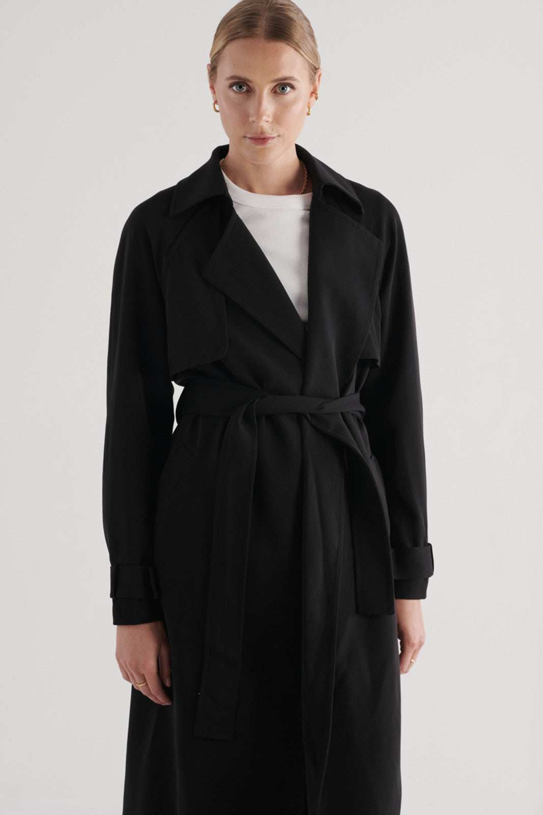 Elka Collective Studio Trench Black