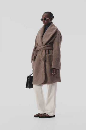 Elka Erla Coat Taupe