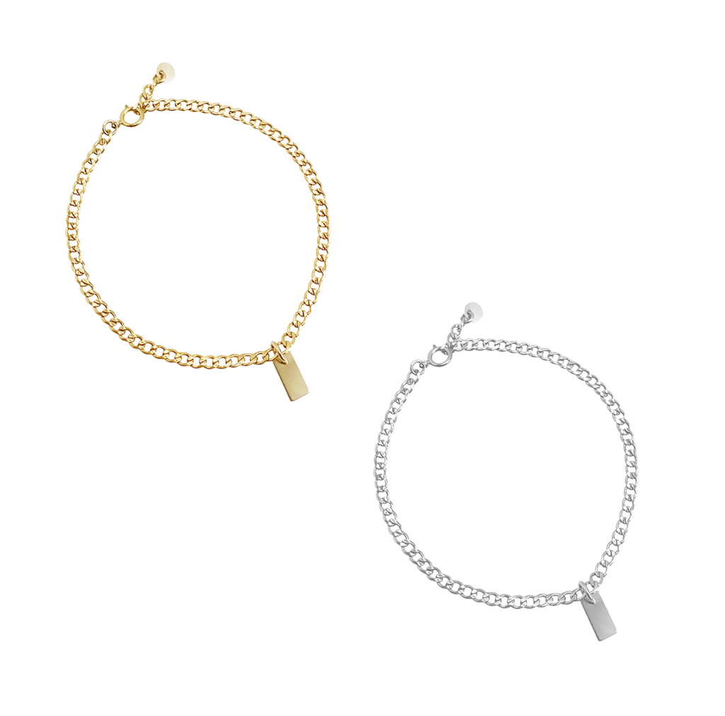 Misuzi Cuba Tag Bracelet