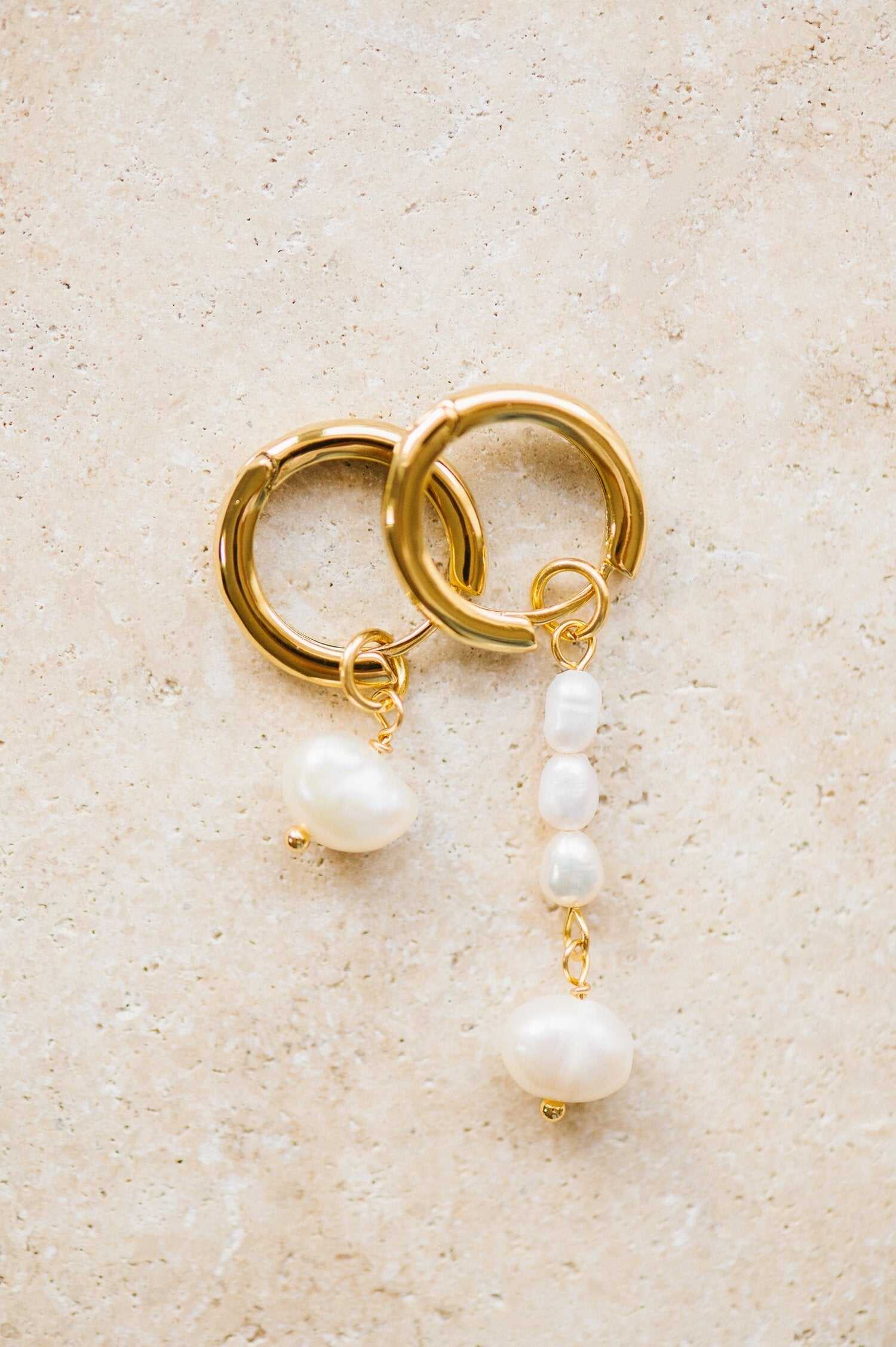 Indigo and Wolfe Aspen Earrings Gold