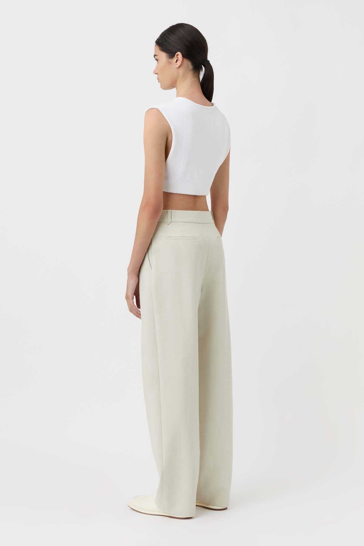 Camilla and Marc Bristol Pant White Oak.