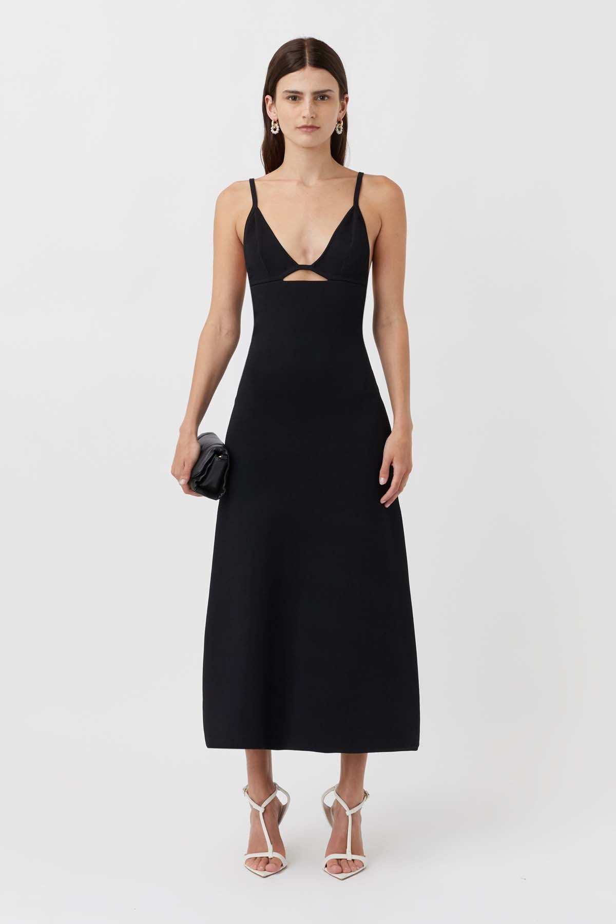 Camilla and Marc Aries Knit Dress Black