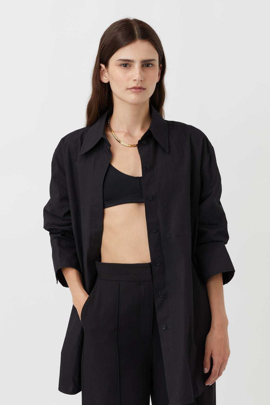 Camilla and Marc Sable Shirt Black.